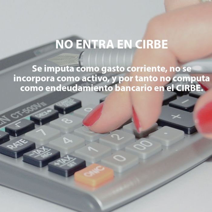 No entra en CIRBE