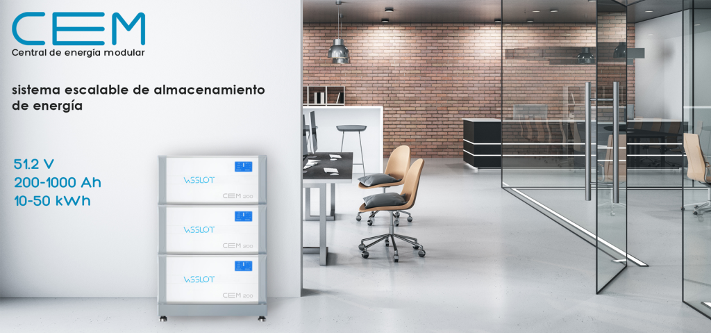 CEM Naturvolt sistema modular de almacenamiento de energía