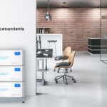 CEM Naturvolt instalado en una oficina como sistema de energía