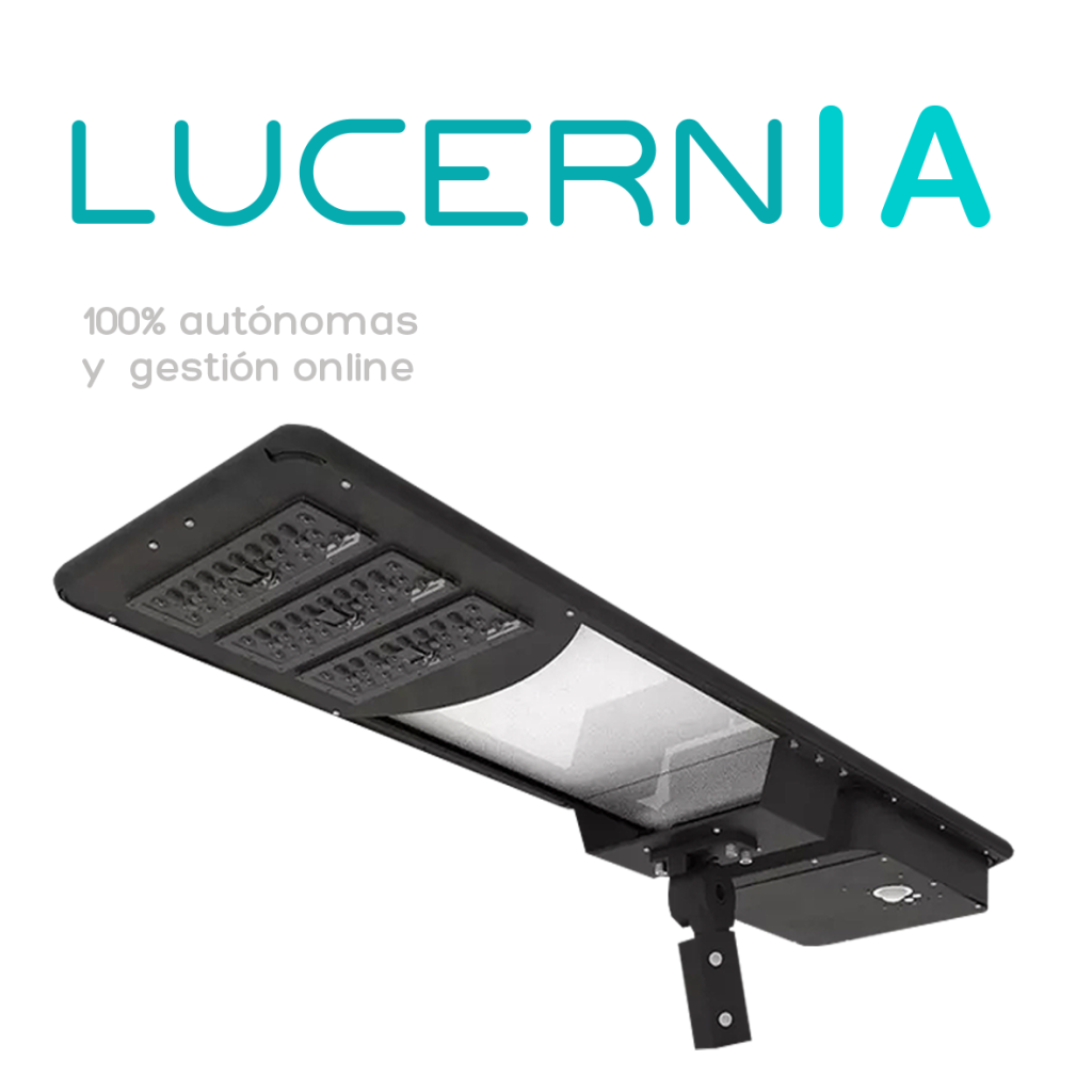 Lucernia Naturvolt luminaria solar autónoma